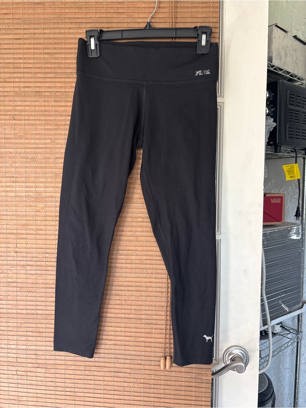 PINK Victoria's Secret Black Girls' Performance Leggings